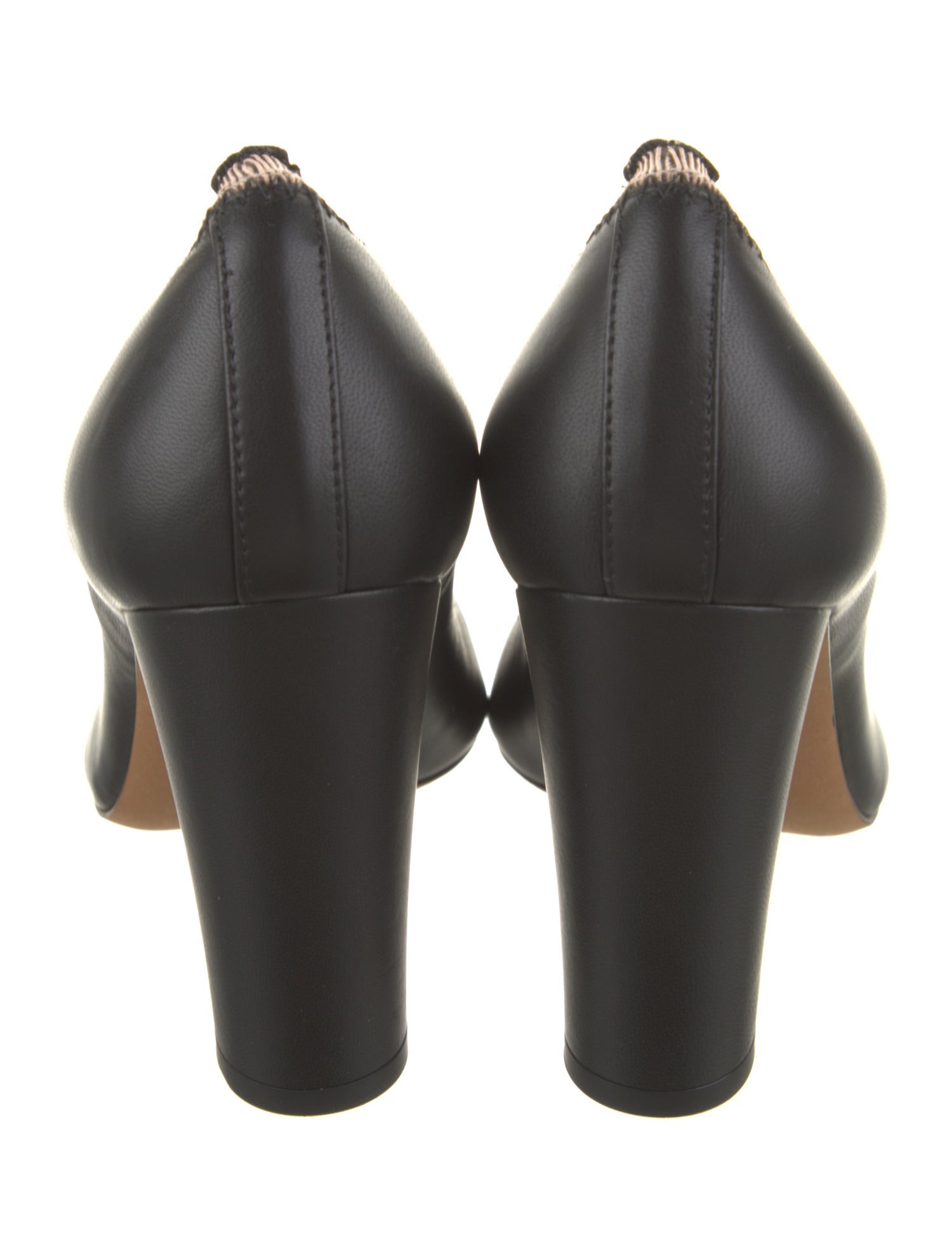 Ulla Johnson Leather Ruffle Embellishment Pumps